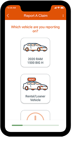 What vehicle are you reporting on